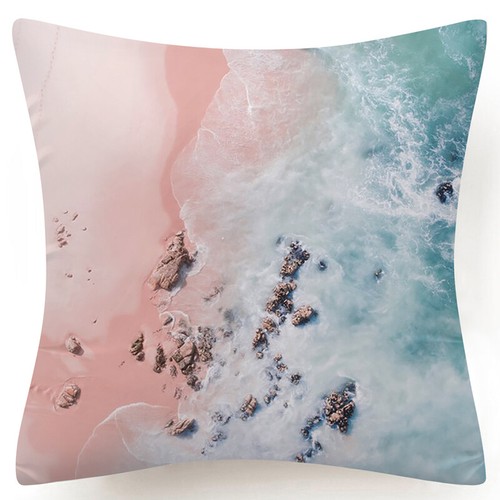 Cushion Cover Ocean Sea Abstract Decorative Double-Sided Soft PILLOW CASE 18x18" - Picture 3 of 30