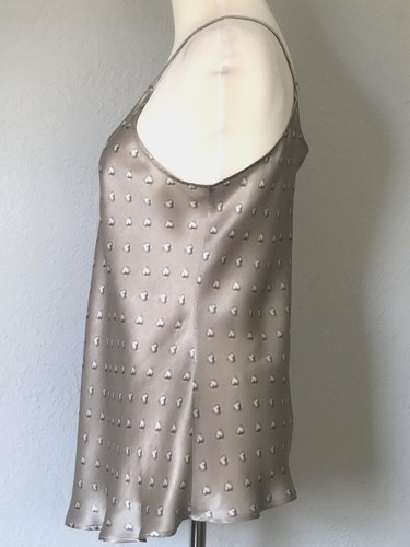 *12* Giorgio Armani flexible silk cami blouse tank top dress tunic made in ITALY - Picture 5 of 7