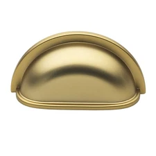 GlideRite 3" CC Classic Bin Cabinet Hardware Drawer Pull Brass Gold - 953-BG-1