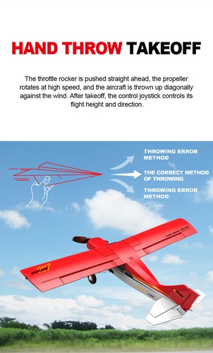 A560 Fixed-wing Airplane RC Gliding 2.4GHZ 4CH 200m EPP 1504 Brushless Motor - Picture 13 of 26