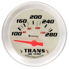 Equus 8000 Series 100-280f Transmission Trans Temperature Temp Analog Gauge