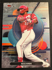 Rece Hinds Rc 2025 Topps FInest #170 Uncommon Rookie Card Reds