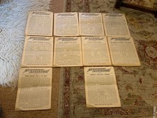 Kingdom Ministry - 1960 - job lot of 10 - watchtower books