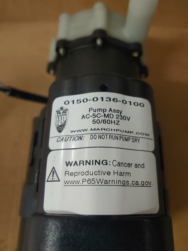 MARCH PUMPS *NEW* PUMP ASSEMBLY AC-5C-MD 230V 50/60 HZ #0150-0136-0100 - Picture 3 of 11