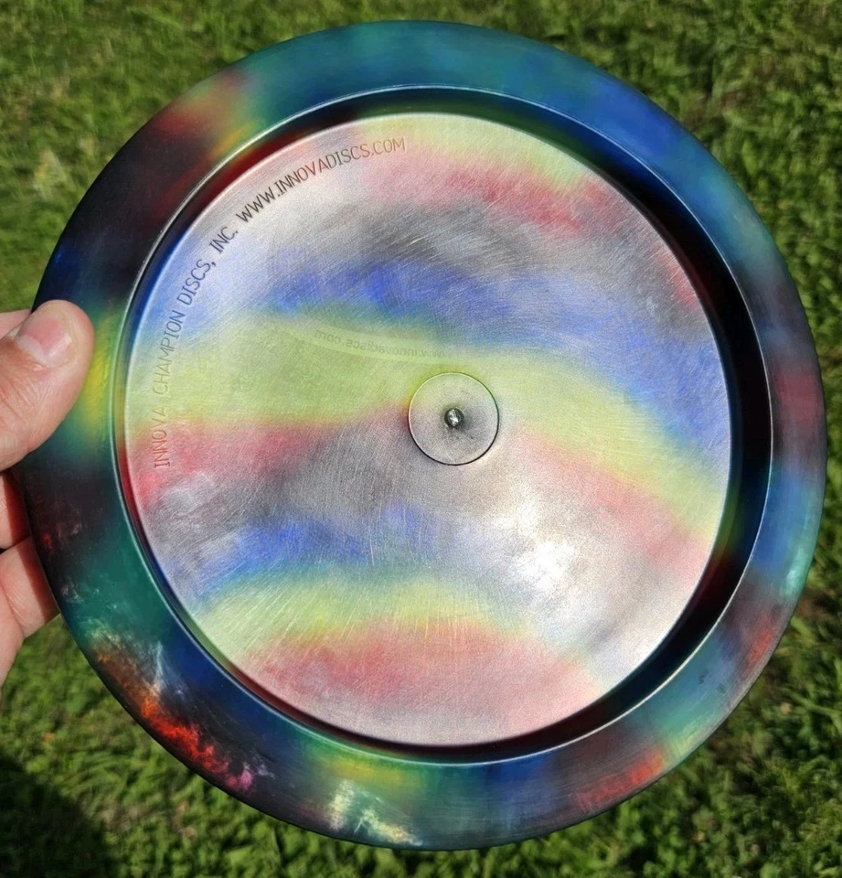 New! Penned-Run Swoosh Stamp Innova Champion Wraith - 176g, Factory Dyed, 9.5/10 - Image 3 of 4