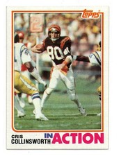 1982 Topps - In Action Cris Collinsworth #45 (RC) Nice Card!!