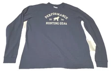 Columbia PHG Men’s Long Sleeve Thermal Shirt Blue XL Performance Hunting Gear