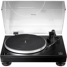 AudioTechnica ATLP5X Fully Manual Direct Drive Turntable Black