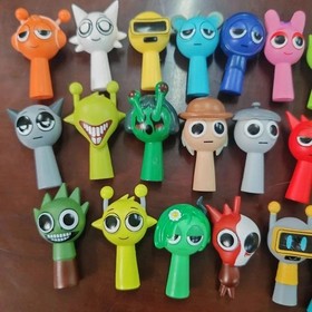 24pcs set Sprunki Model Toy Game Action Figures Toy Birthday Gift