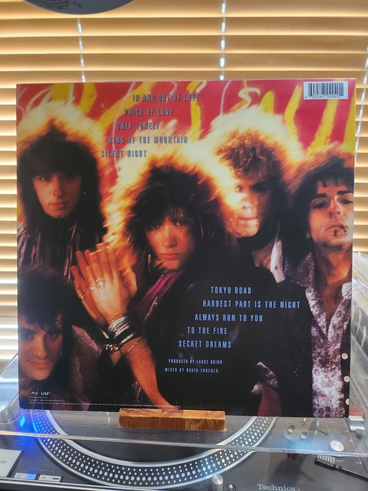 Bon Jovi, 7800 Fahrenheit, 2014 Mercury Stereo, B0021967-01, EX/EX Foto 2 de 4