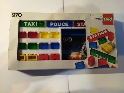 Lego Karton mit Leuchtsteinen -noch unbenutzt Nr. 970  -rar-alt - Bild 1 von 2