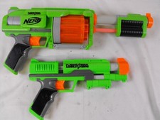 NERF DART TAG Soft Dart Set - Pump Action Rifle and Single Shot Pistol TESTED