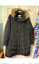 MICHAEL Michael Kors Womens Black Long Puffer...