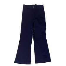 New NWT Izod Uniform Navy Pants Chino 8 Slim