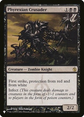 1x Phyrexian Crusader - The List NM-Mint, English Mystery Booster / The List MTG