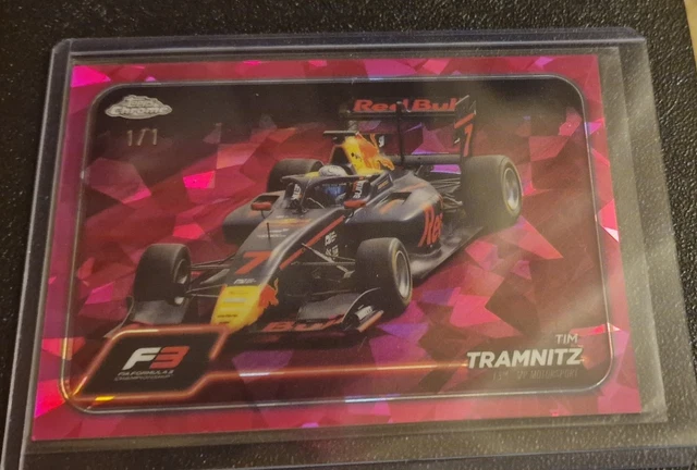 Topps Chrome Sapphire F1 Tim Tramnitz Collectible Card 1 Of 1