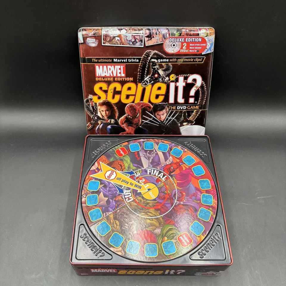 Marvel Deluxe Edition Scene It DVD Trivia Board Game - Image 3 of 4