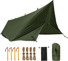 & ADIKING Tarp Impermeabile, 3 X 3,2 M, Telo Ultraleggero, Protezione Dai Raggi 