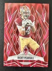 2025 Panini Phoenix Football Red Seismic Ricky Pearsall #115
