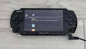 Sony PSP-3001 Black Handheld Console System Portable with Game TESTED WORKS