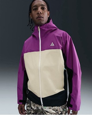 NIKE ACG ''MORPHO'' STORM-FIT ADV RAIN JACKET HJ2687-505 $275 Mens Size Medium NWT