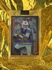 Wild Card 2024 5 Card Draw Stacked Deck Josh Allen Joker Football Card