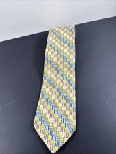 Vintage Tommy Hilfiger 100% Silk Men’s Neck Tie Made In USA Multi Color