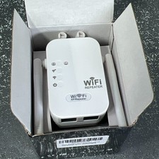 Wireless WiFi Signal Amplifier 2.4GHz 300Mbps With 4 Antenna Extender Repeater