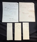 USS Springfield Civil War Papers Requisition 1864 1865 Medical Provisions