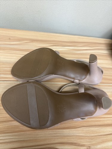 Naturalizer Brenta Strapped High Heels Sandals Pink Women’s Size 7 - Picture 6 of 6
