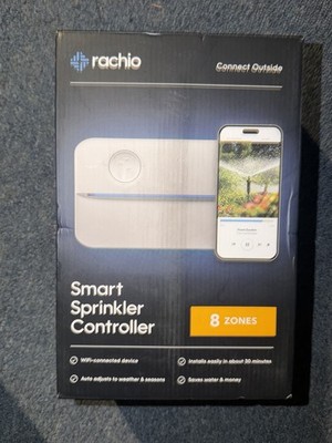 Rachio 3  8ZULW-C Smart Sprinkler Controller 8-Zone Wi Fi NEW - FREE SHIPPING