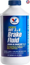 Valvoline 601457-12PK DOT 3 and 4 Brake Fluid - 12 oz., Case of 12