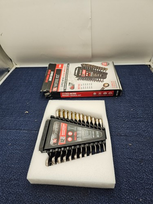 #ad #ad WORK KIT 2206 12 Piece Metric Ratchet Wrench Tools 5° Swing Arc 72 Tooth $28.22