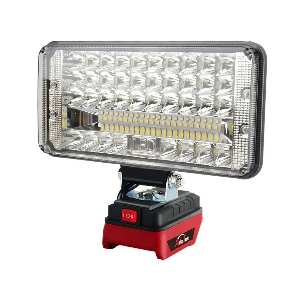 60 LED Lámpara de Trabajo Linterna Para Einhell 18V X-Change Batería Foco Luz - Imagen 2 de 4