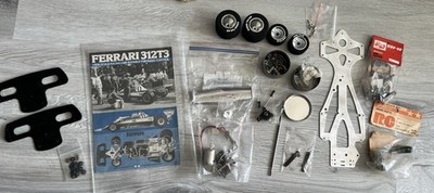 Tamiya Ferrari 312 T3 1011 1978 Formel 1 chassis 2WD Top !!! Rare Vintage