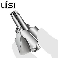 Manual Nose Hair Trimmer Stainless Steel Washable Ear Hair Shaver Portable
