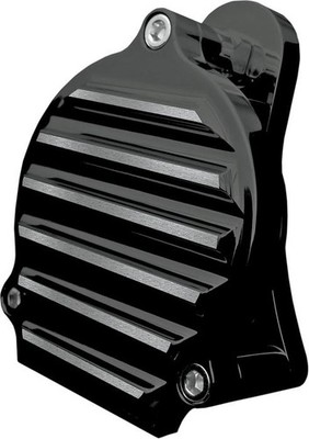 Covingtons Finned Billet Aluminum Horn Black #C1140-B Harley Davidson