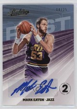 2018 Panini Absolute Memorabilia Past Level 2 /25 Mark Eaton #PA-MET Auto 1dm4