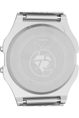 Montre Timex X Peanuts T80 Anniversary - 34 Mm, Digitale, étanche 3 ATM - Neuf Avec Boîte