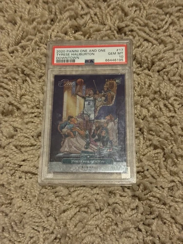2020 Haliburton Downtown PSA 10 Panini One And One