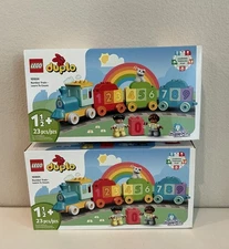LEGO DUPLO Preschool Toy My First Number Train Colored Bricks Pack of 2