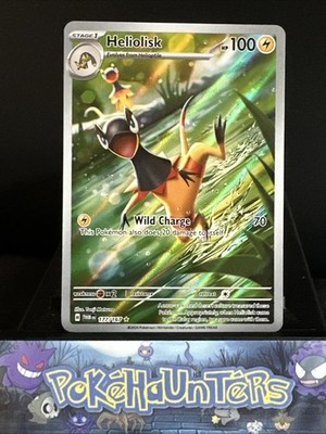 Pokemon Karte Heliolisk 177/167 Illustration Rare Twilight Masquerade Near Mint
