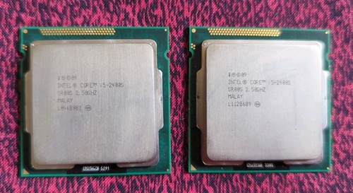 Lot Of 2 Intel Core i5-2400S 2.50 GHz LGA 1155 Desktop CPU Processor SR00S