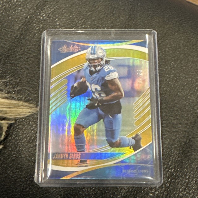 2025 Panini Absolute Jahmyr Gibbs Gold Spectrum Lions 06/10 SSP Ebay 1/1