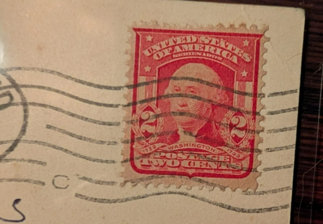 Handstamped 2 Cent Washington Used US Stamps (1901-Now) for sale