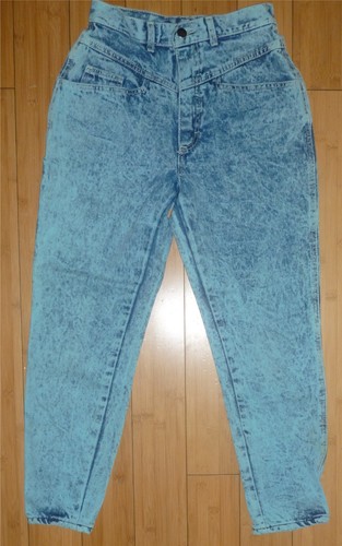 Vintage años 80 gitano pierna ahusada Cintura Alta Verde Lavado Ácido  Pantalones Cortos Vaqueros 9/10 | eBay