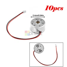 10pcs DC3V-6V 3500-7000rpm Hobby Toys Motor Type 300 DC Motor for Solar powered