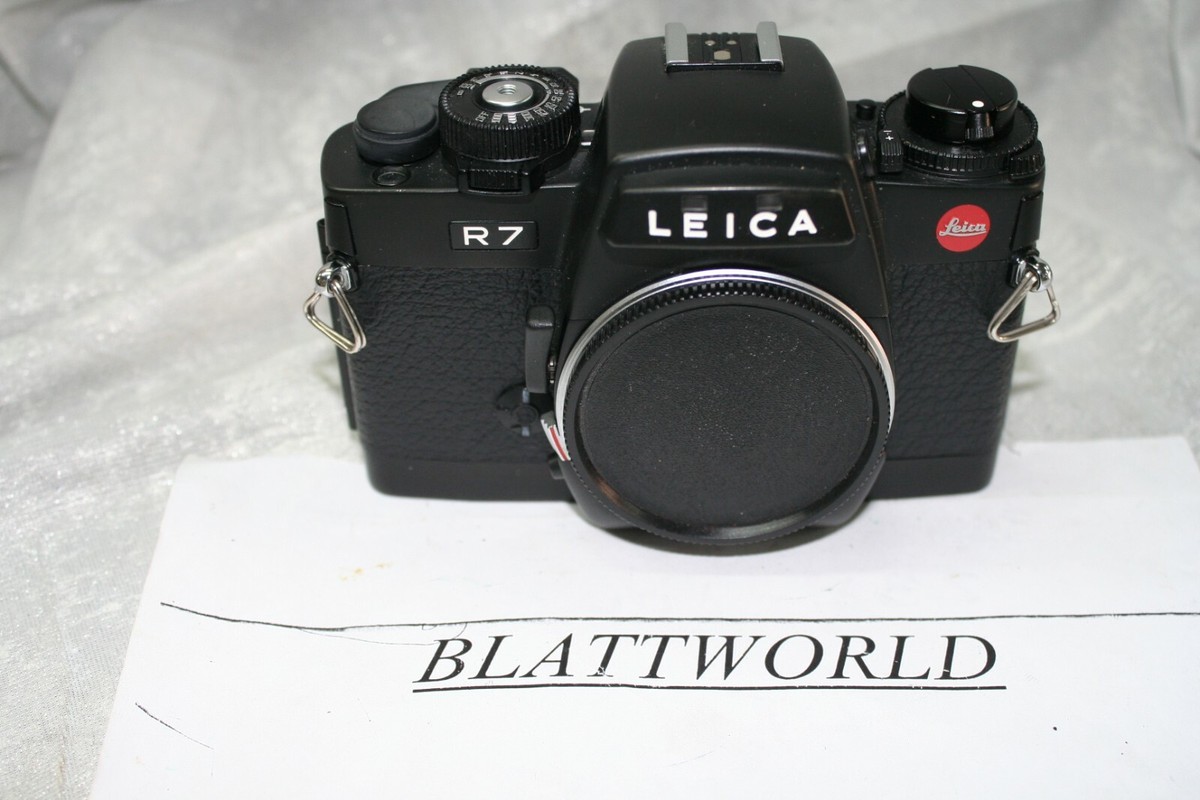Leica R7 Noir – Boîtier Argentique 35mm Avec Top, Occasion