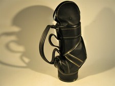 Miniature Leather Golf Bag Accessory For Bringing The 19th Hole Along Great Gif