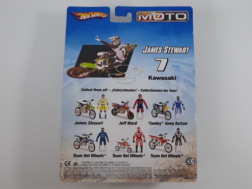 Hot Wheels Moto James Stewart Kawasaki #7 Monster - Picture 4 of 7